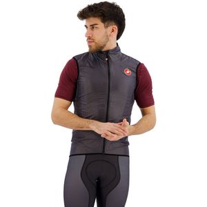 Castelli - Aria Gilet - Grijs - Ultralicht Winddicht