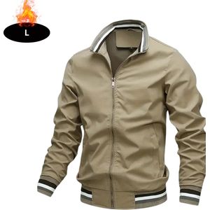 Nivard Windjas Heren - Parka - Lente & Herfst - Jas - Volwassen - Windjack - Windbreaker - Outdoor - Olijfgroen - S