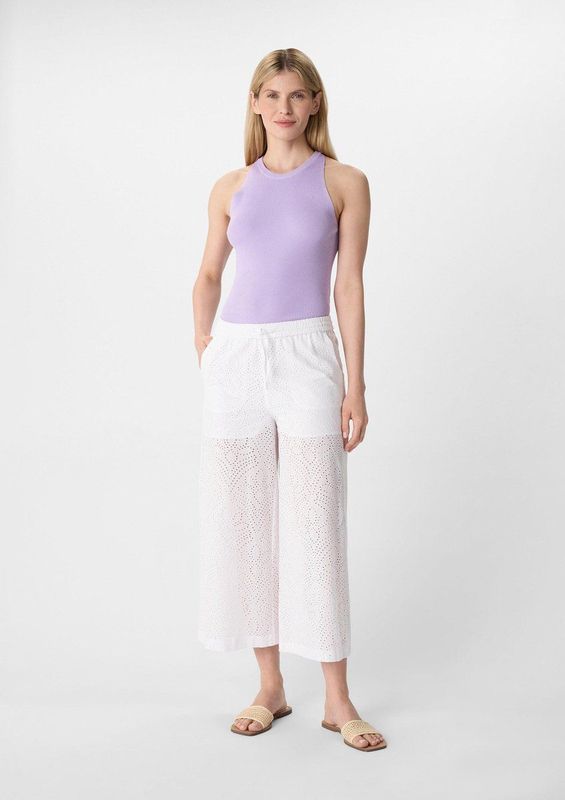 comma - Culotte - Met Oogjesborduursel