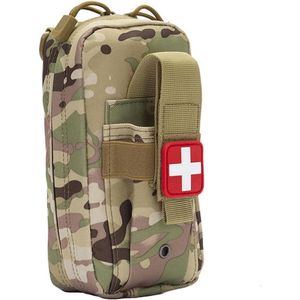 Emergency Survival Pouch - Lege Trauma Kit Medische EDC-etui voor buitenreizen Camping Wandelen Trekking