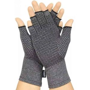 GO Medical Reuma Handschoenen met Siliconen - S - Grijs