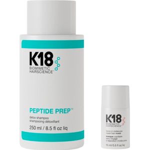 K18 CombiDeal - Detox Shampoo 250 ML & Hair Repair Mask 15 ML - voor alle haartypes