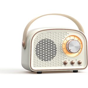 Bluetooth speaker - schattige mini luidspreker - Speakers - draagbare draadloze Bluetooth speaker - Wit