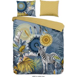 Dekbedovertrek - Blauw - Katoen - 2 Persoons