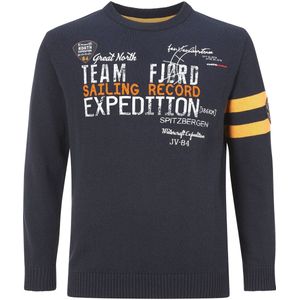 Jan Vanderstorm herren Trui - 52/54 - donkerblauw