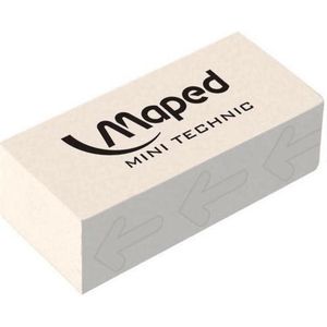 Maped gum Technic 300 verpakt onder cellofaan in een doos