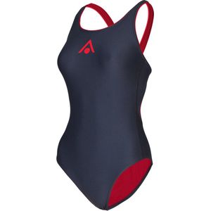 Aquasphere Essential Classic Back - Badpak - Dames - Rood/Grijs - 40