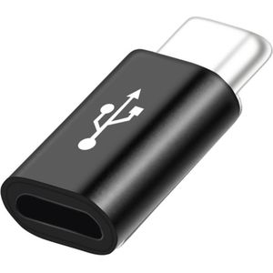 Opulfy Micro-USB naar USB-C-adapter - Zilver