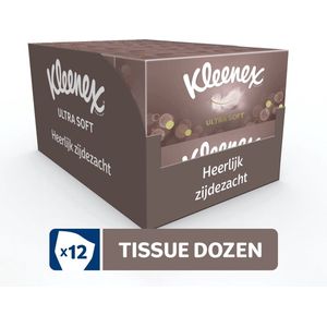 HTML content nodig - Ultra Soft tissues Kleenex - 768 tissues - Voordeelverpakking - 12 x 64 stuks