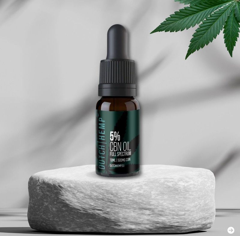 Dutch Hemp CBN-olie 5% 10 ml