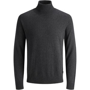 Jack & Jones - Emil Knit Roll Neck - Heren Trui - Grijs