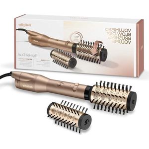 Föhnborstel Roterende Krulborstel - Volume Glans - Coolshot Unieke Verdeling van de Lucht - Lichtgewicht