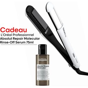 L'Oréal Professionnel SteamPod 4.0 + Haarserum cadeau - Professionele stoom stijl- & krultang + Absolut Repair Molecular Serum 75ml cadeau voor beschadigd haar