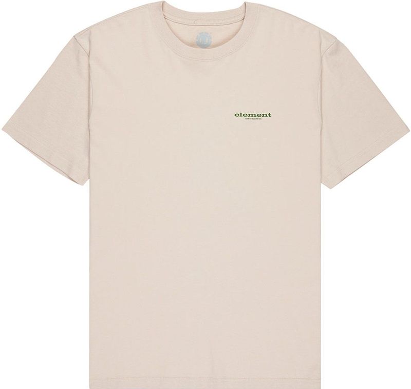 Element - Bigfoot Trees - T-shirt - Beige - Korte Mouwen