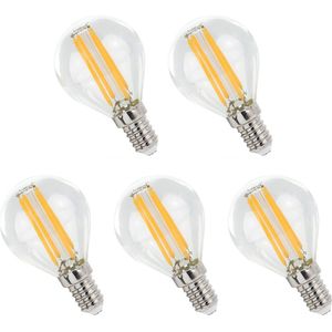 Spectrum - LED Lamp - Warm Wit - E14 - 4W - 500 Lumen - 2700K - 5 Stuks