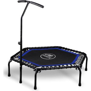 AJ-Sports Fitness Trampoline - Mini Trampoline - Inclusief grijpstang - Ø 105cm - Belastbaar tot 100 kg - Trampoline - Trampolines