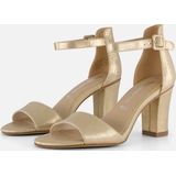 Tamaris Sandalen goud Textiel - Dames - Maat 38