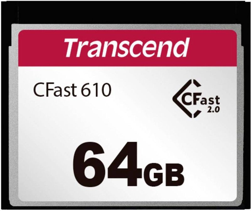 Transcend - CFX610 - Geheugenkaart - 64 GB - CFast 2.0