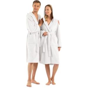 Comfortabele Badjas met Capuchon van Absorberende Microvezel voor Dames en Heren