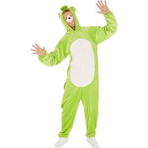 dressforfun - Kostuum berenoverall groen XL - verkleedkleding kostuum halloween verkleden feestkleding carnavalskleding carnaval feestkledij partykleding - 300883