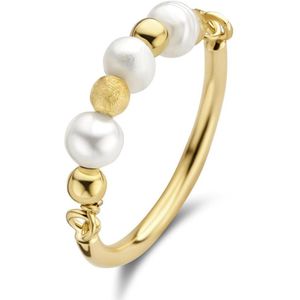 Casa Jewelry - Ring Blanca - Goud Verguld - 925 Zilver - Aanschuifring