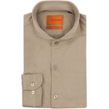 Suitable - Overhemd - Beige - Slim-Fit - Heren