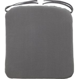 Kuip zitkussen Kopu® Prisma Grey 46x47 cm - Met touwtjes