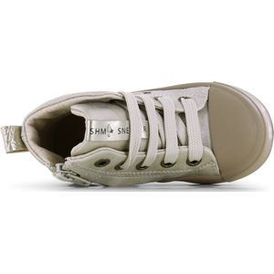 Veterschoenen | Meisjes | Gold | Leer | Shoesme | Maat 35