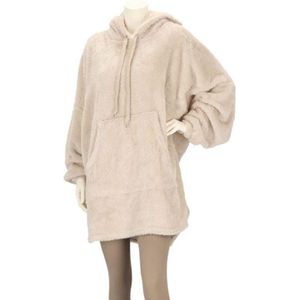Apollo Huggle hoodie dames beige - oversized hoodie