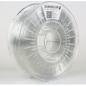 3D4Makers - PETG Filament - 2.85mm - 750 gram - Transparent