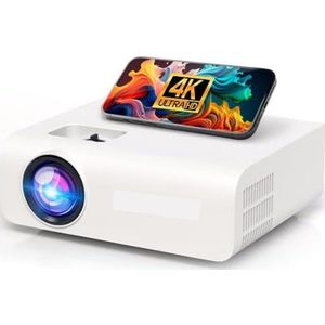 Mini beamer - Mini projector - Mini beamer smartphone - Mini beamer met wifi en bluetooth