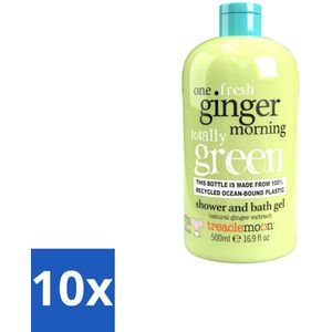 Treaclemoon – Douchegel – One Ginger Morning – 500 ml - Bulkverpakking - 10 stuks