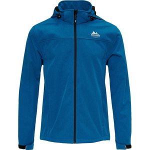 Nordberg Kjeld - Softshell Outdoor Zomerjas Heren - Petrol Melange - Maat L