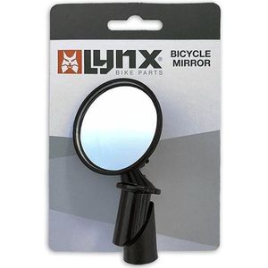 Lynx Fietsspiegel 50 Mm Links/rechts Stuurbevestiging Zwart