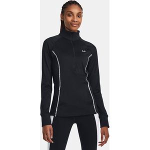 Ua Train Cw 1/2 Zip-Blk Size : LG