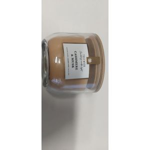 Knetterkaars Cashmere & Musk, Treewick kaars, Geurkaars, Knetterkaars