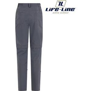 Life-line Elina 2 Ladies Zip Off Pants - Afritsbroek - Dames - Grijs - Maat 42