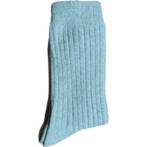 green-goose Alpaca Damessokken - Blauw - Maat 35-38 - Alpaca Sokken voor Dames - 1 Paar - 95% Alpaka Wol