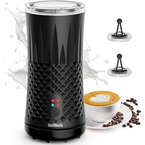 4-in-1 240ML Automatic Milk Frother - Stainless Steel Material - Cold & Hot Frothing - Latte Cappuccino