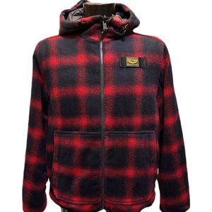 PME Legend - Winterjas Rood/Blauw Dubbelzijdig - Maat L