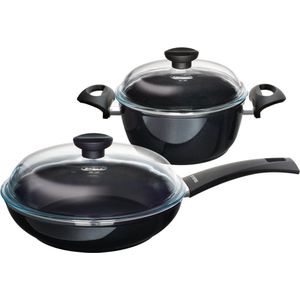 Sysas - Kampeerset - Hapjespan 24cm & kookpan 20cm