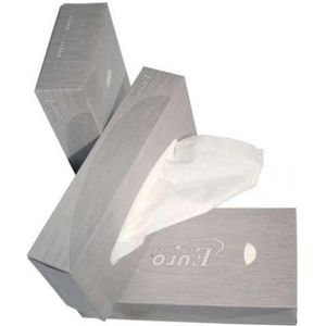 Euro Products Facial Tissues Cellulose 2-laags 21x21cm