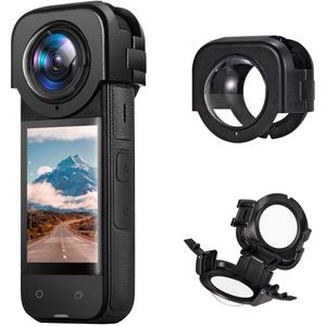 Geschikt voor Optische coating gehard glazen beschermende lensdop Geschikt voor Insta360 X4-camera