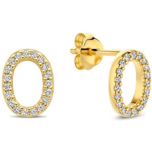 Parte Di Me - Bibbiena Poppi Clara - Oorknoppen - Goud - 925 Sterling Zilver