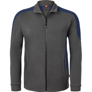 HAVEP Vest Bicolor 10077 - Charcoal/Indigo Blauw - S