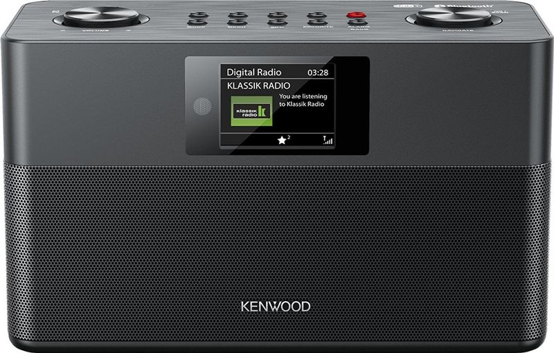 Kenwood - CR-ST85DAB - Compacte Stereo Radio - Zwart - DAB+ en Bluetooth Audio