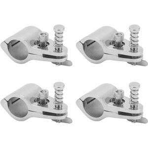 Bimini Top Jaw Slides 4 stks 22mm - Verstelbaar Top Scharnier Rail Mount voor 22mm Pijp Klem Boot Jacht
