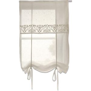 Vitrages - Transparant - Polyester - Voor Binnengebruik