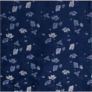 TRESANTI | SUNNIE I Geweven bloemen pochet | Navy