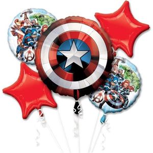 The Avengers Marvel Helium Ballon Set 5 delig leeg